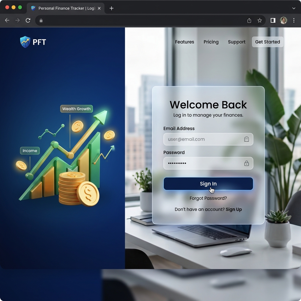 Finance Tracker Interface